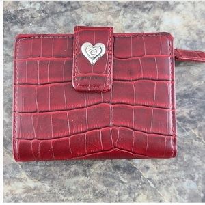 Red Leather Wallet